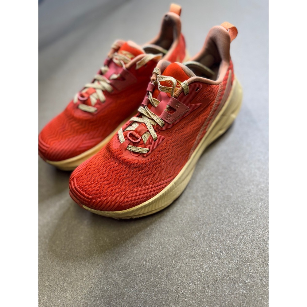 Altra W Lone Peak 7 Trail Running Shoes Women's Size 10 Red Orange MaxTrac